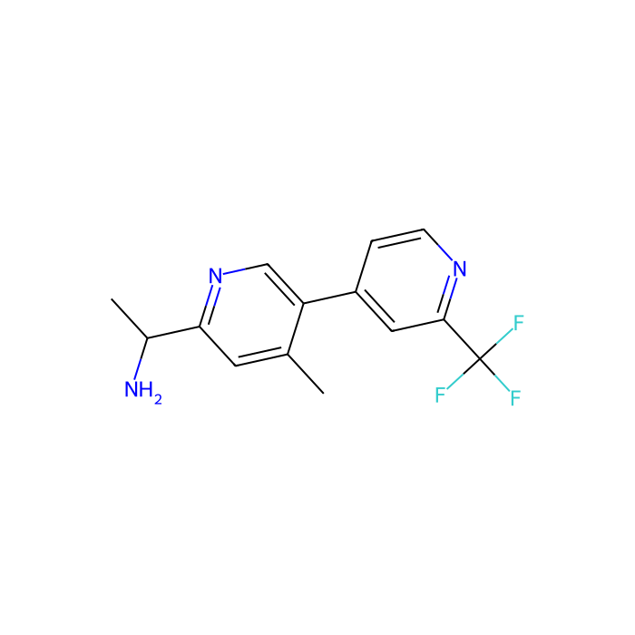 (1S)-1-[4-methyl-5-[2-(trifluoromethyl)-4-pyridyl]-2-pyridyl]ethanamine