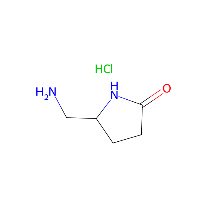 (5S)-5-(aminomethyl)pyrrolidin-2-one;hydrochloride