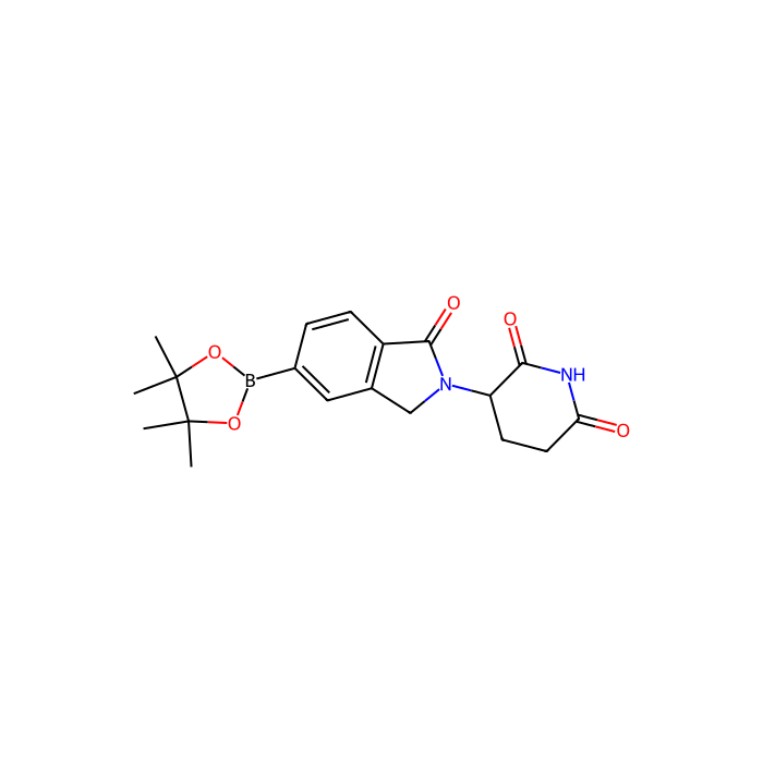 3-[1-oxo-5-(4,4,5,5-tetramethyl-1,3,2-dioxaborolan-2-yl)isoindolin-2-yl]piperidine-2,6-dione
