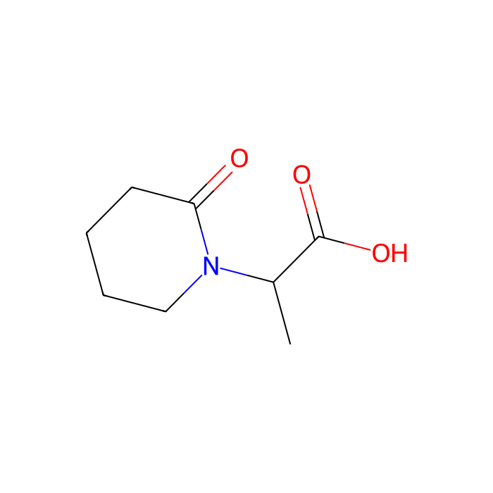 2-(2-oxopiperidin-1-yl)propanoic acid
