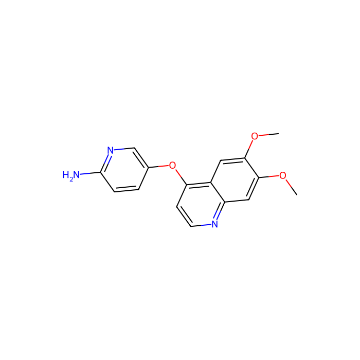 5-[(6,7-dimethoxy-4-quinolyl)oxy]pyridin-2-amine