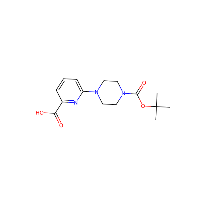 6-(4-tert-butoxycarbonylpiperazin-1-yl)pyridine-2-carboxylic acid