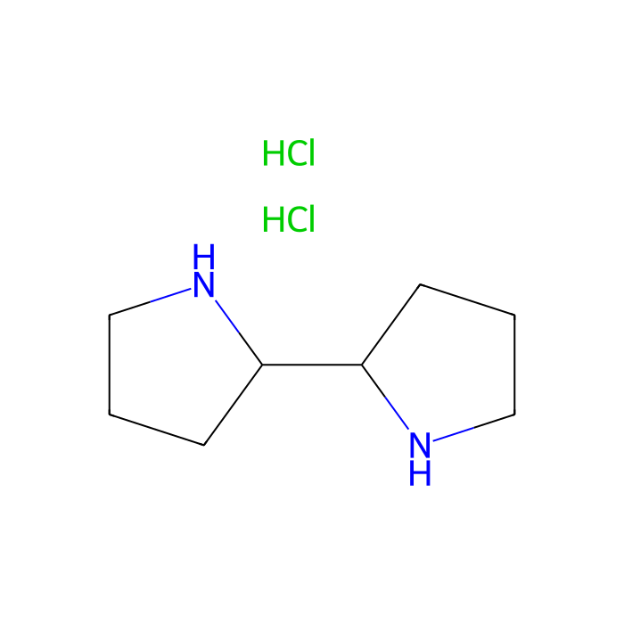 (2R)-2-[(2R)-pyrrolidin-2-yl]pyrrolidine;dihydrochloride