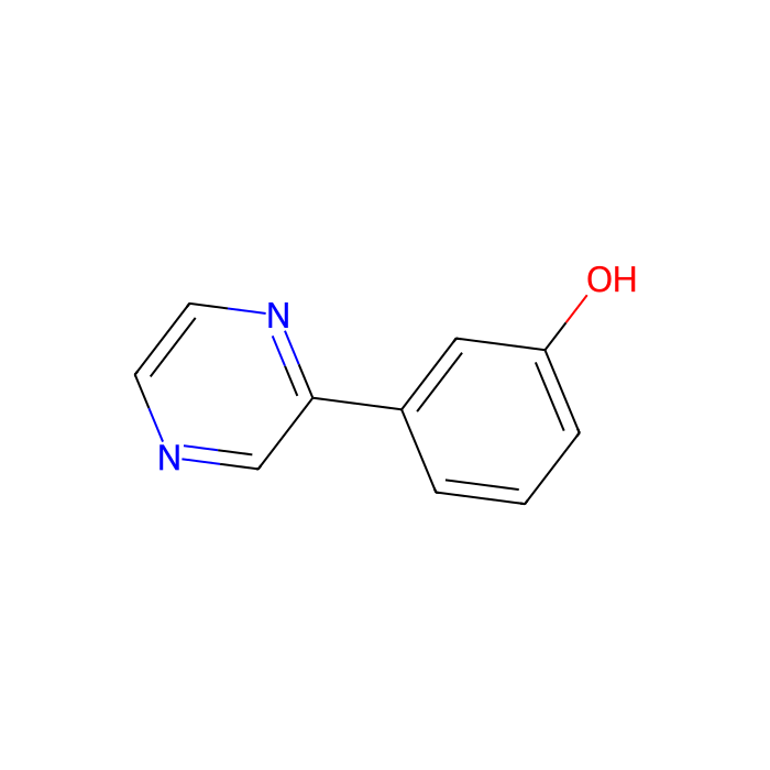 3-pyrazin-2-ylphenol