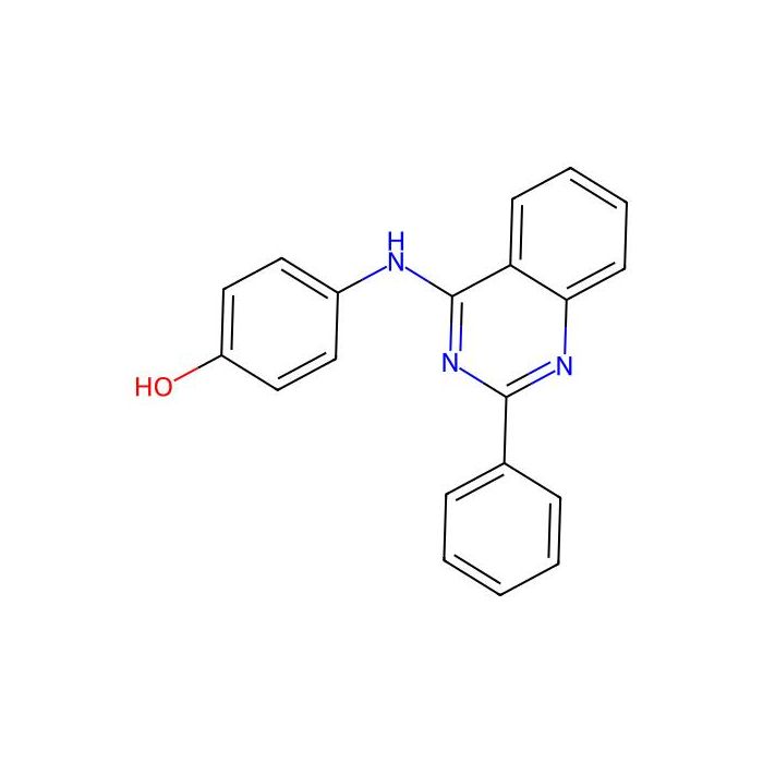 4-[(2-Phenylquinazolin-4-yl)amino]phenol