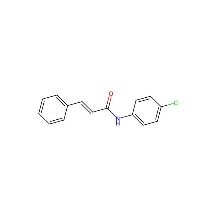 2-Propenamide, N-(4-chlorophenyl)-3-phenyl-