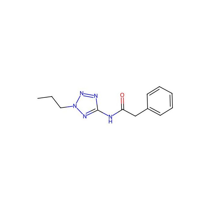 2-phenyl-N-(2-propyltetrazol-5-yl)acetamide