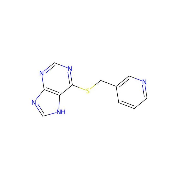 6-[(pyridin-3-ylmethyl)sulfanyl]-7H-purine