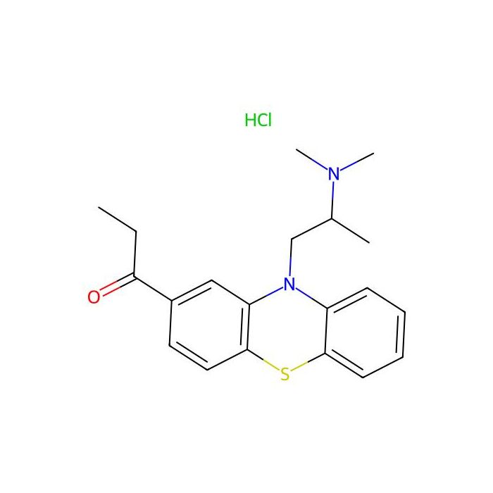 Propiomazine hydrochloride, 组胺 H1 受体拮抗剂