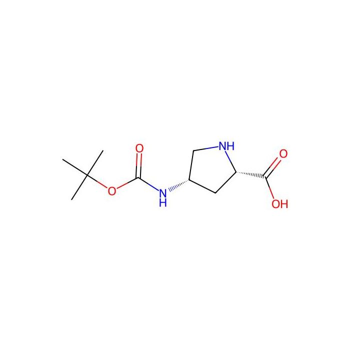 (2S,4S)-4-{[(tert-butoxy)carbonyl]amino}pyrrolidine-2-carboxylic acid