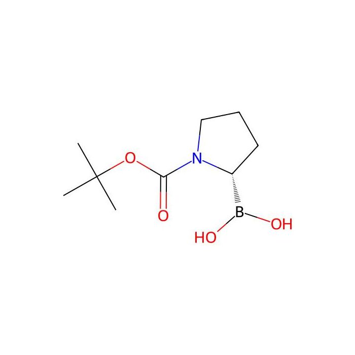 [(2S)-1-[(tert-butoxy)carbonyl]pyrrolidin-2-yl]boronic acid