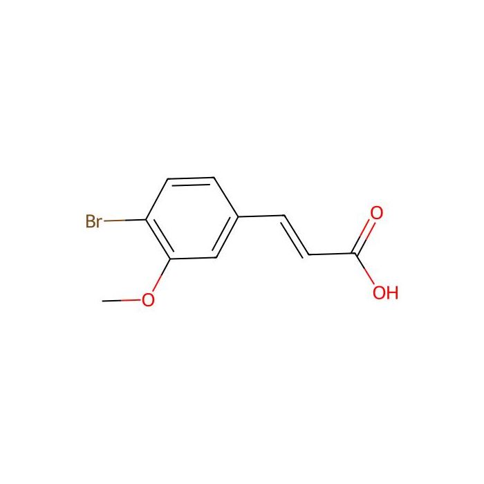 (2E)-3-(4-bromo-3-methoxyphenyl)prop-2-enoic acid