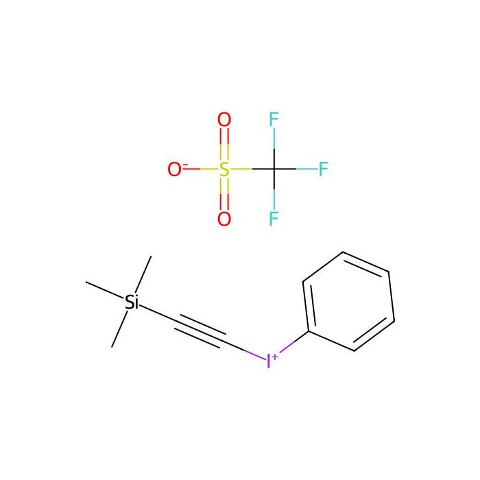 phenyl(2-trimethylsilylethynyl)iodonium;trifluoromethanesulfonate
