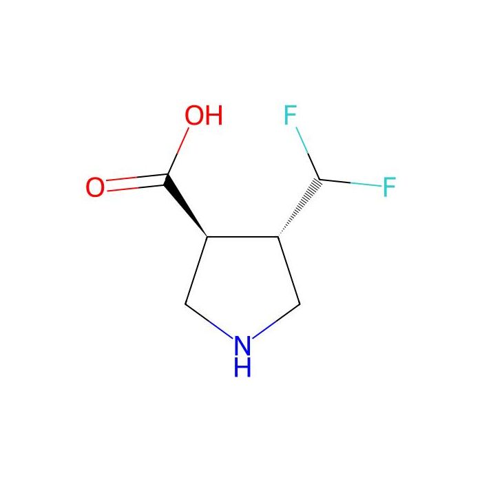 (3S,4S)-4-(difluoromethyl)pyrrolidine-3-carboxylic acid