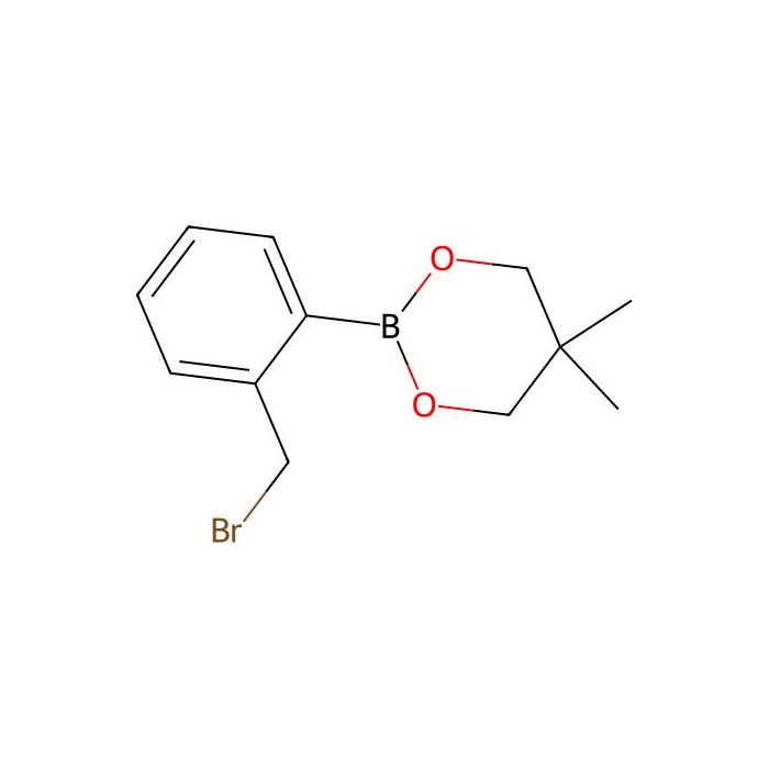2-(2-(溴甲基)苯基)-5， 5-二甲基-1， 3， 2-二氧硼杂环己烷