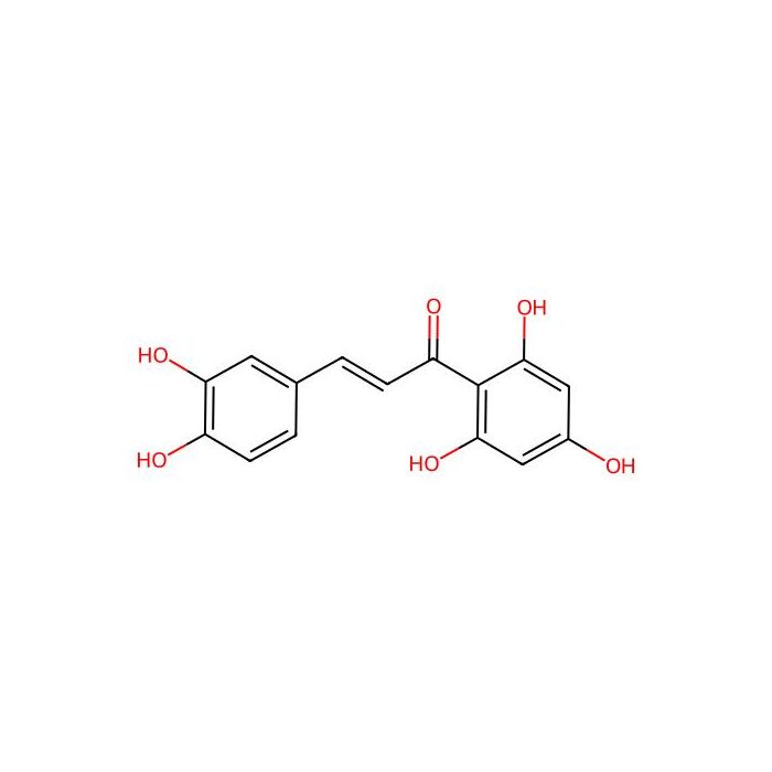 (E)-3-(3，4-二羟基苯基)-1-(2，4，6-三羟基苯基)丙-2-烯-1-酮