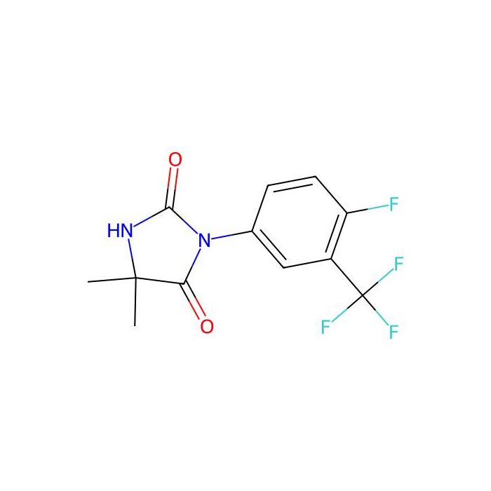 3-(4-氟-3-(三氟甲基)苯基)-5，5-二甲基咪唑烷-2，4-二酮
