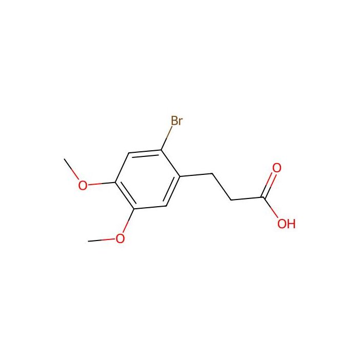 3-(2-溴-4，5-二甲氧基苯基)丙酸