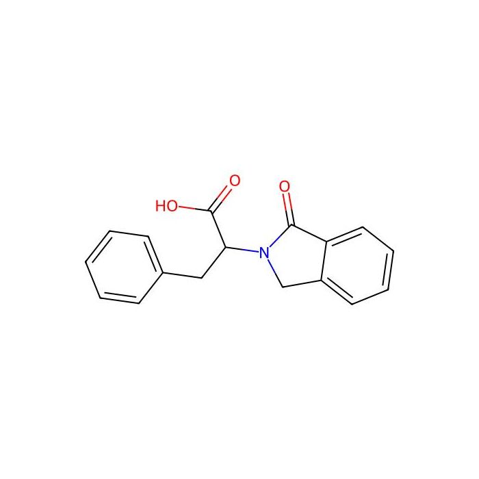3-phenyl-2-(1-oxoisoindolin-2-yl)propionic acid