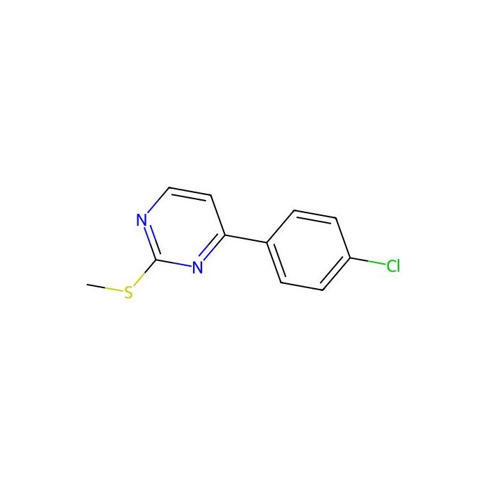 4-(4-氯苯基)-2-甲硫基嘧啶