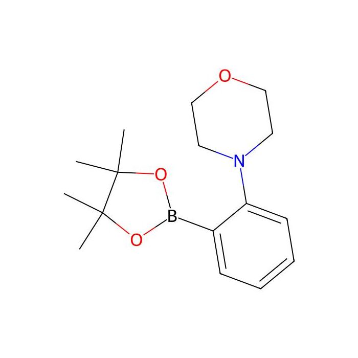 4-(2-(4，4，5，5-四甲基-1，3，2-二氧杂硼杂环戊烷-2-基)苯基)吗啉
