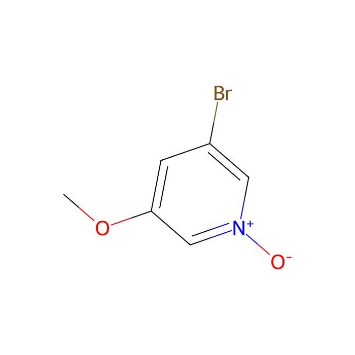 3-溴-5-甲氧基吡啶-1-氧化物