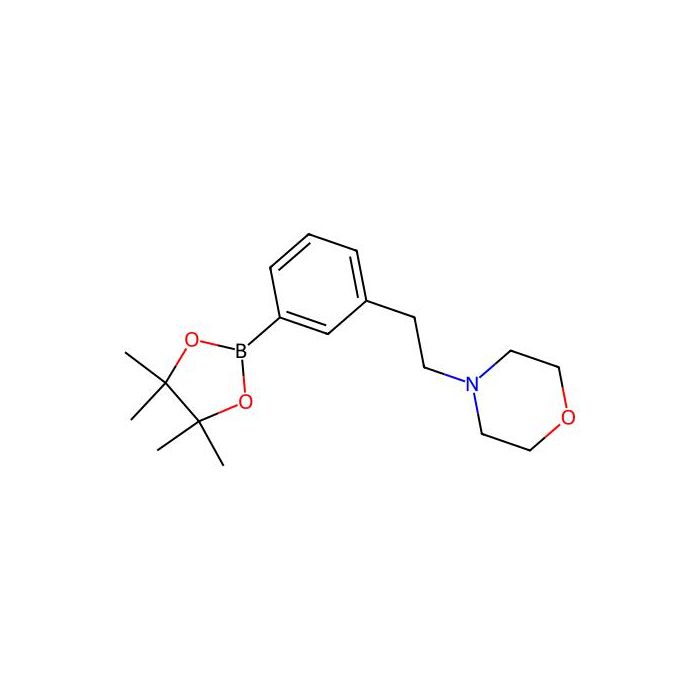 4-(3-(4，4，5，5-四甲基-1，3，2-二氧杂硼烷-2-基)苯乙基)吗啉
