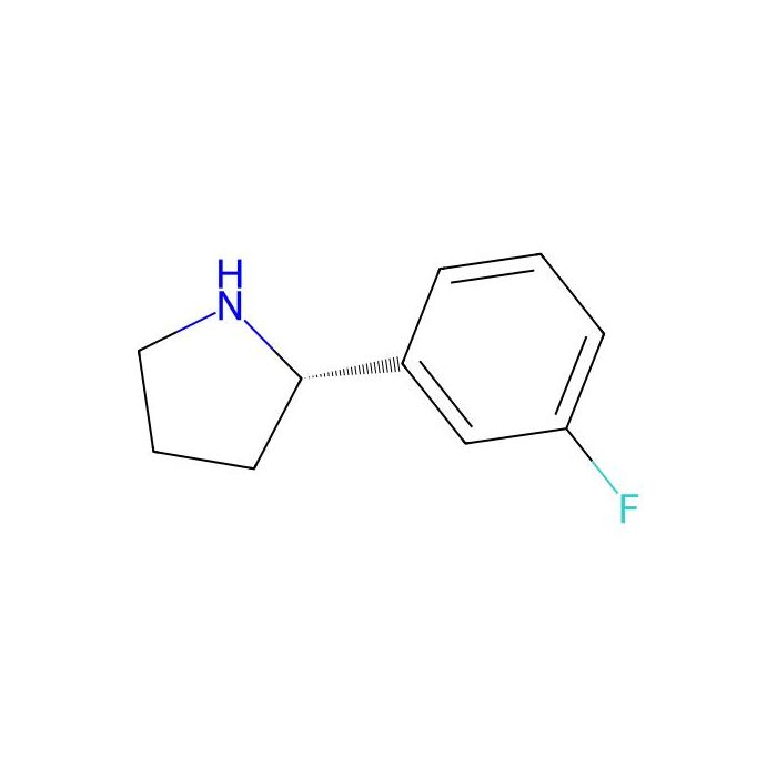 (S)-2-(3-氟苯基)吡咯烷