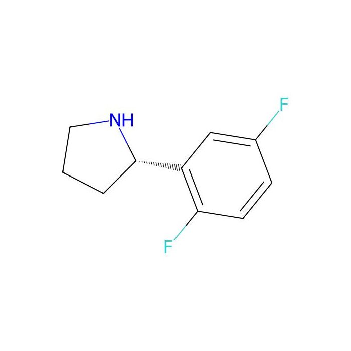 (S)-2-(2，5-氟苯基)吡咯烷