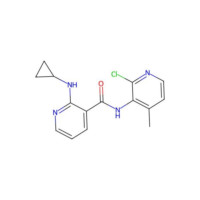 N-(2-氯-4-甲基-3-吡啶)-2-环丙氨基-3-吡啶甲酰胺