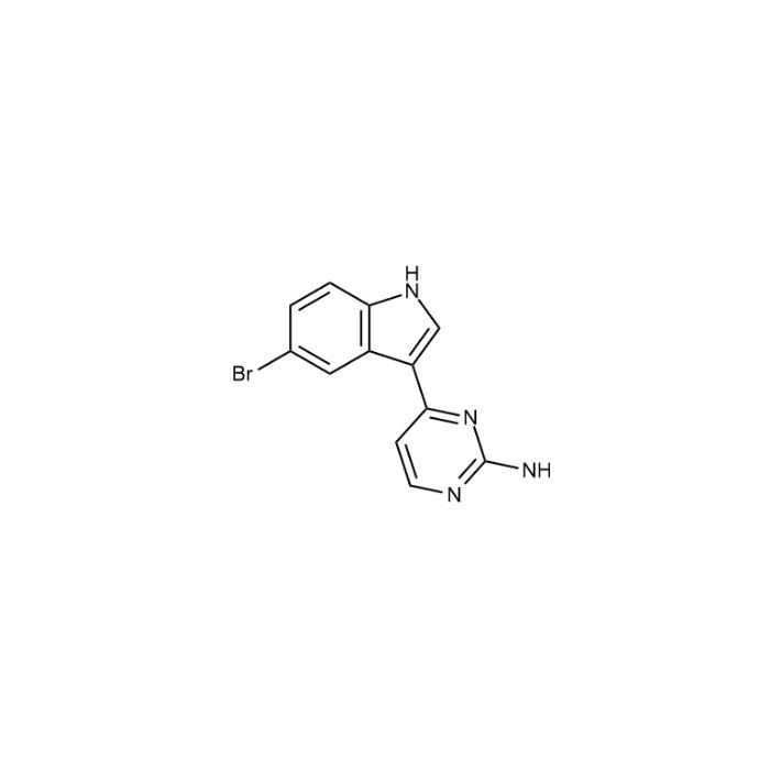 4-(5-溴-1H-吲哚-3-基)嘧啶-2-胺