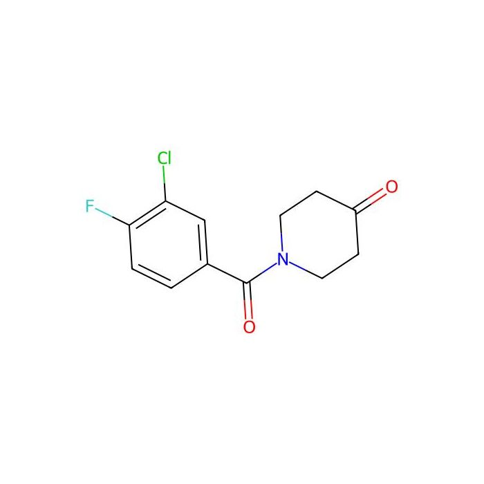 1-(3-氯-4-氟苯甲酰基)哌啶-4-酮