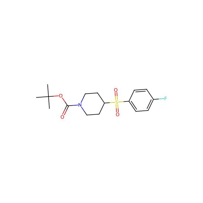 4-[(4-氟苯基)磺酰基]-1-哌啶甲酸叔丁酯