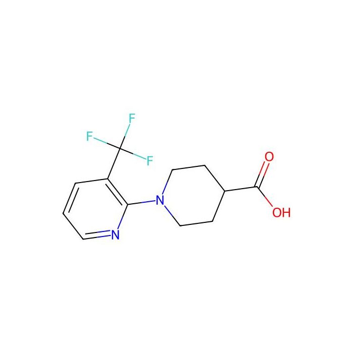1-[3-(三氟甲基)吡啶-2-基]哌啶-4-羧酸