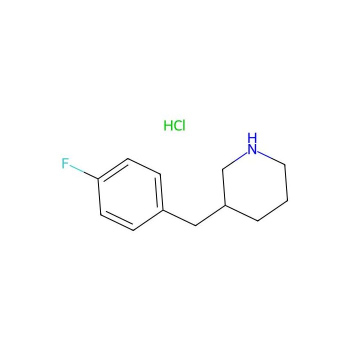 3-(4-氟苄基)哌啶