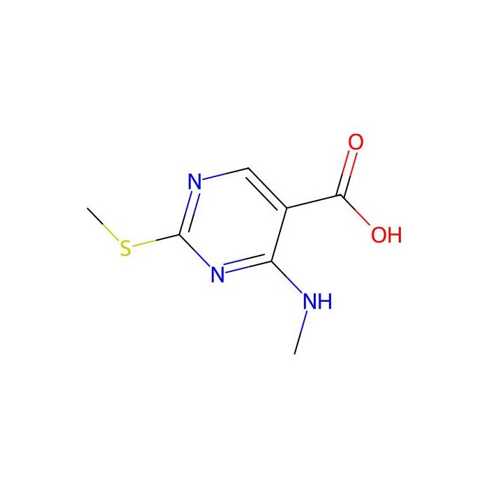 4-(甲氨基)-2-(甲硫基)-5-嘧啶羧酸