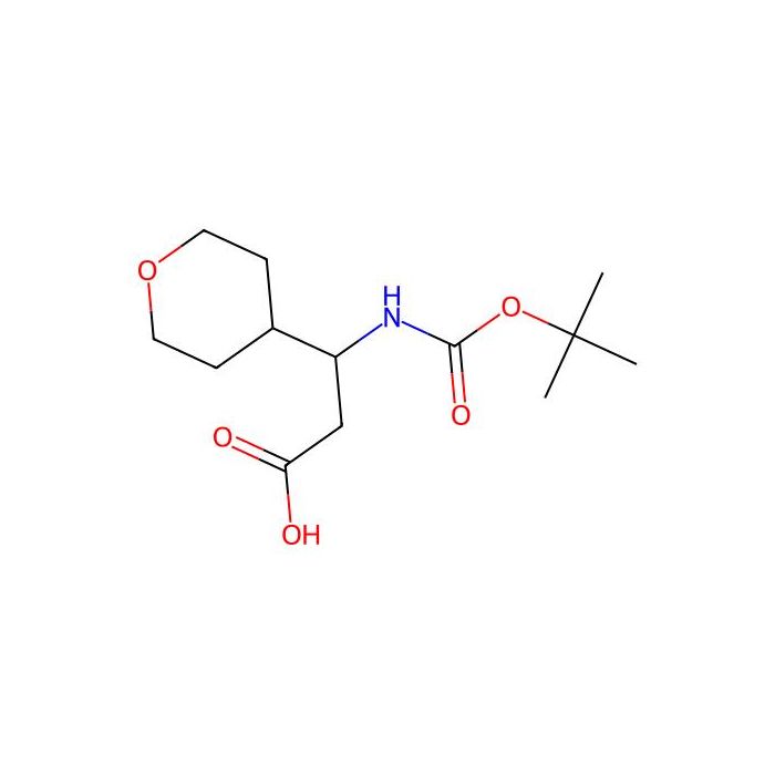 3-(Boc-氨基)-3-(4-四氢吡喃基)丙酸