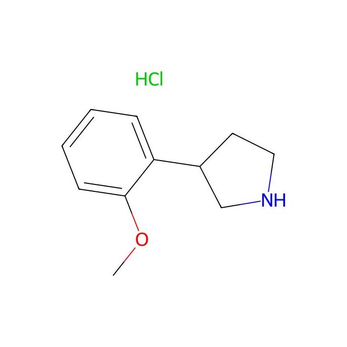 3-(2-甲氧基苯基)吡咯烷盐酸盐