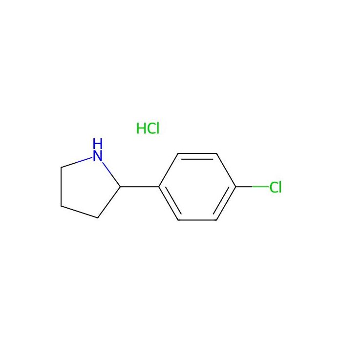 2-(4-氯苯基)吡咯烷盐酸盐