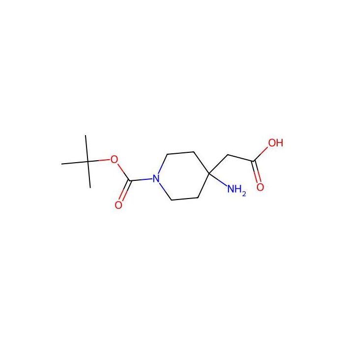 2-(4-氨基-1-(叔丁氧基羰基)哌啶-4-基)乙酸