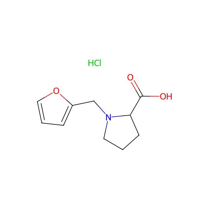 1-(Furan-2-ylmethyl)pyrrolidine-2-carboxylicacidhydrochloride