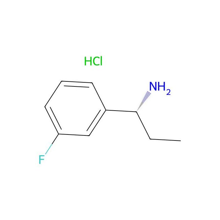 (R)-1-(3-FLUOROPHENYL)PROPAN-1-AMINE-HCl