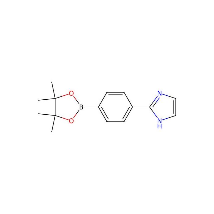 2-(4-(4，4，5，5-四甲基-1，3，2-二氧杂硼杂环戊烷-2-基)苯基)-1H-咪唑