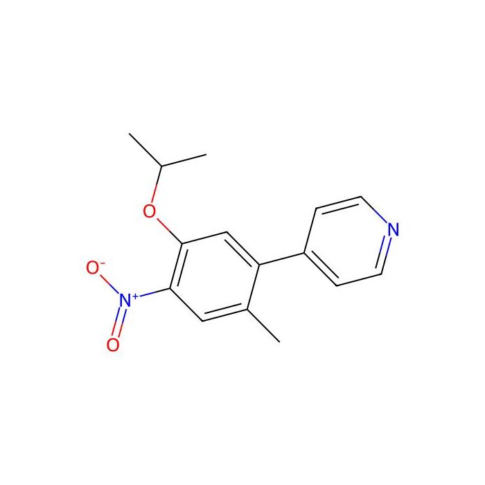 4-(5-异丙氧基-2-甲基-4-硝基苯基)-吡啶