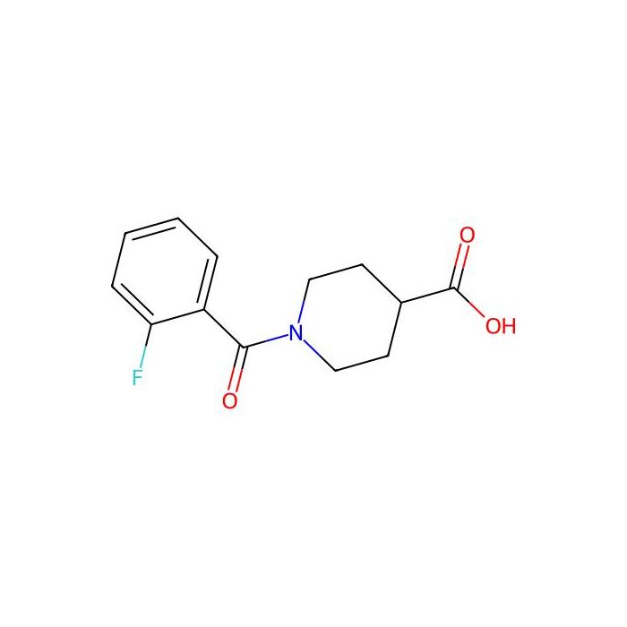 1-(2-氟苯甲酰基)哌啶-4-羧酸