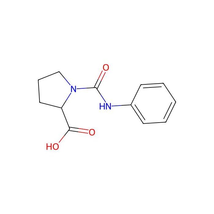 1-(苯基氨基甲酰基)吡咯烷-2-羧酸