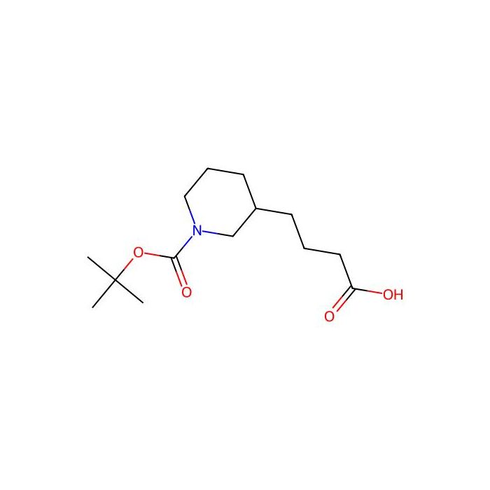 4-(1-(叔丁氧羰基)哌啶-3-基)丁酸