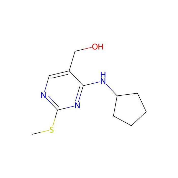 4-(环戊基氨基)-2-(甲硫基)-5-嘧啶甲醇