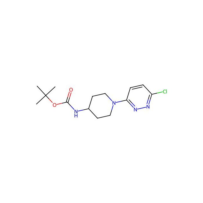 4-(BOC-氨基)-1-(6-氯-3-哒嗪基)哌啶