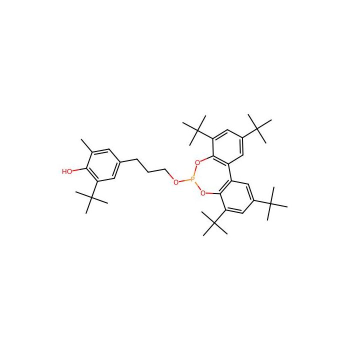 2-(叔丁基)-6-甲基-4-(3-((2，4，8，10-四(叔丁基)二苯并[D，F][1，3，2]二恶磷环庚烷-6-基)氧)丙基)苯酚